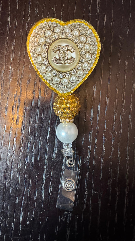 Chanel badge reel