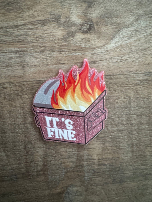 It’s fine badge reel