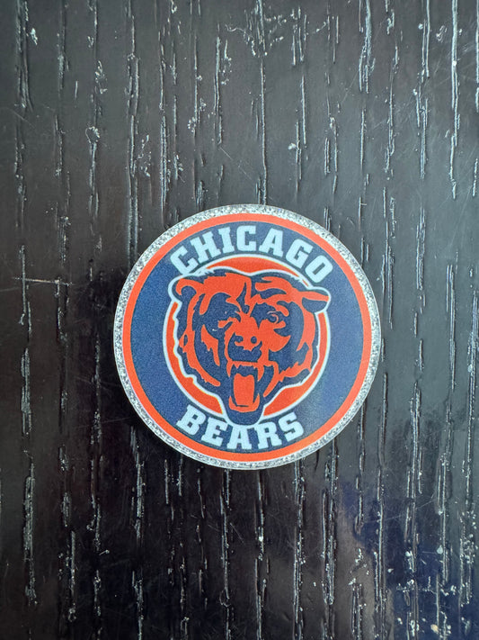 Bears badge reel
