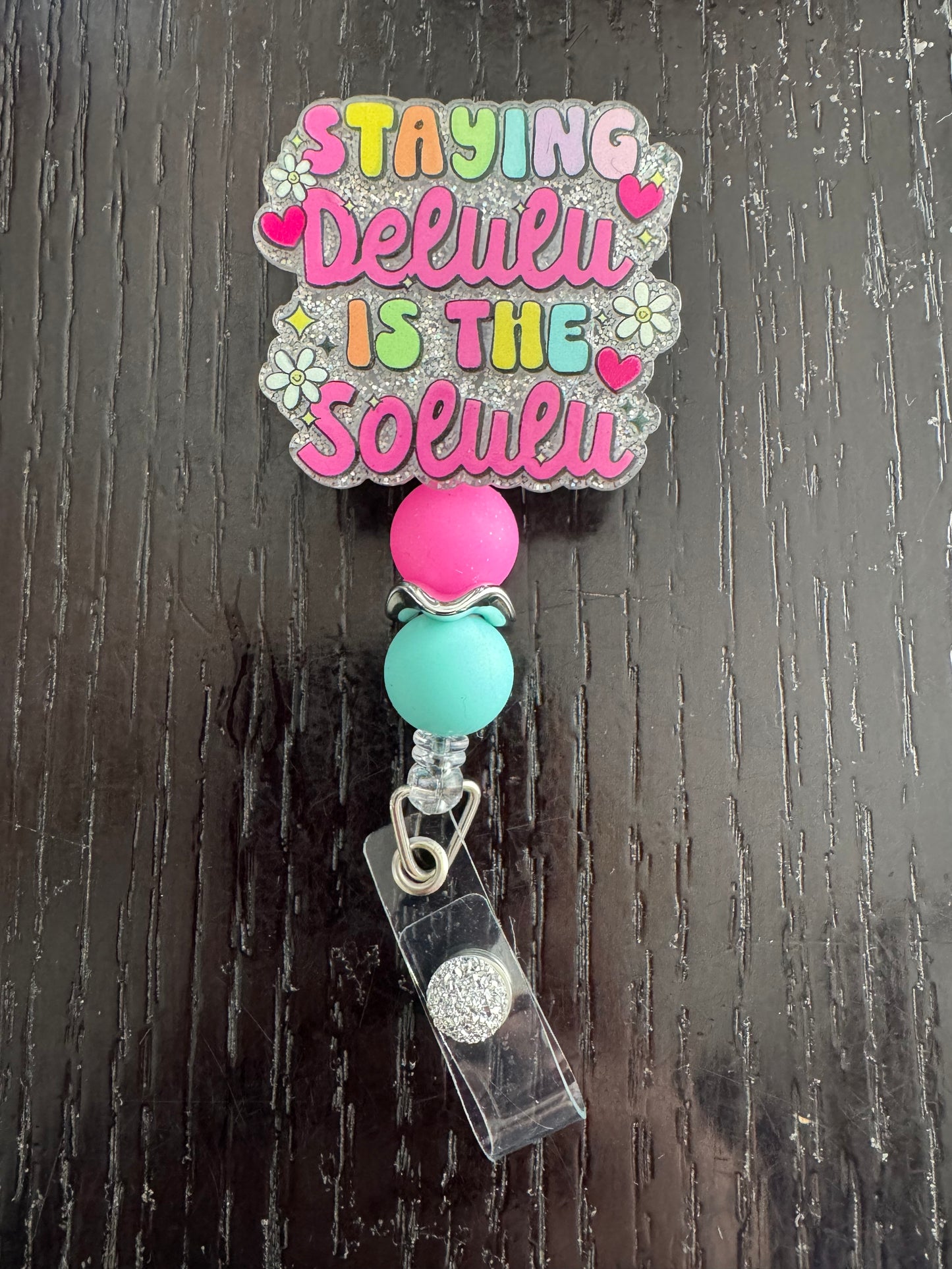 Staying delulu is the solulu badge reel