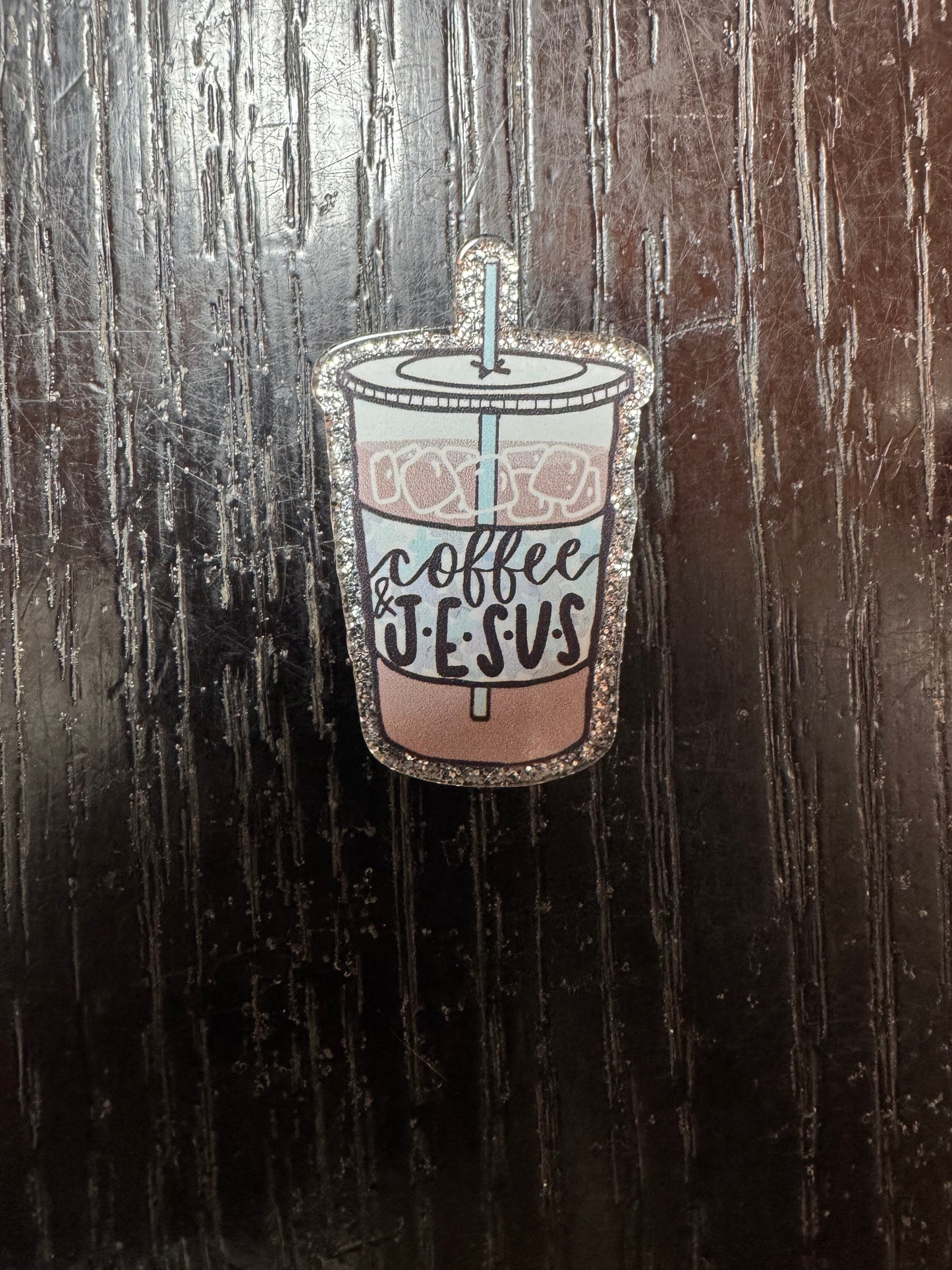 Coffee & Jesus badge reel