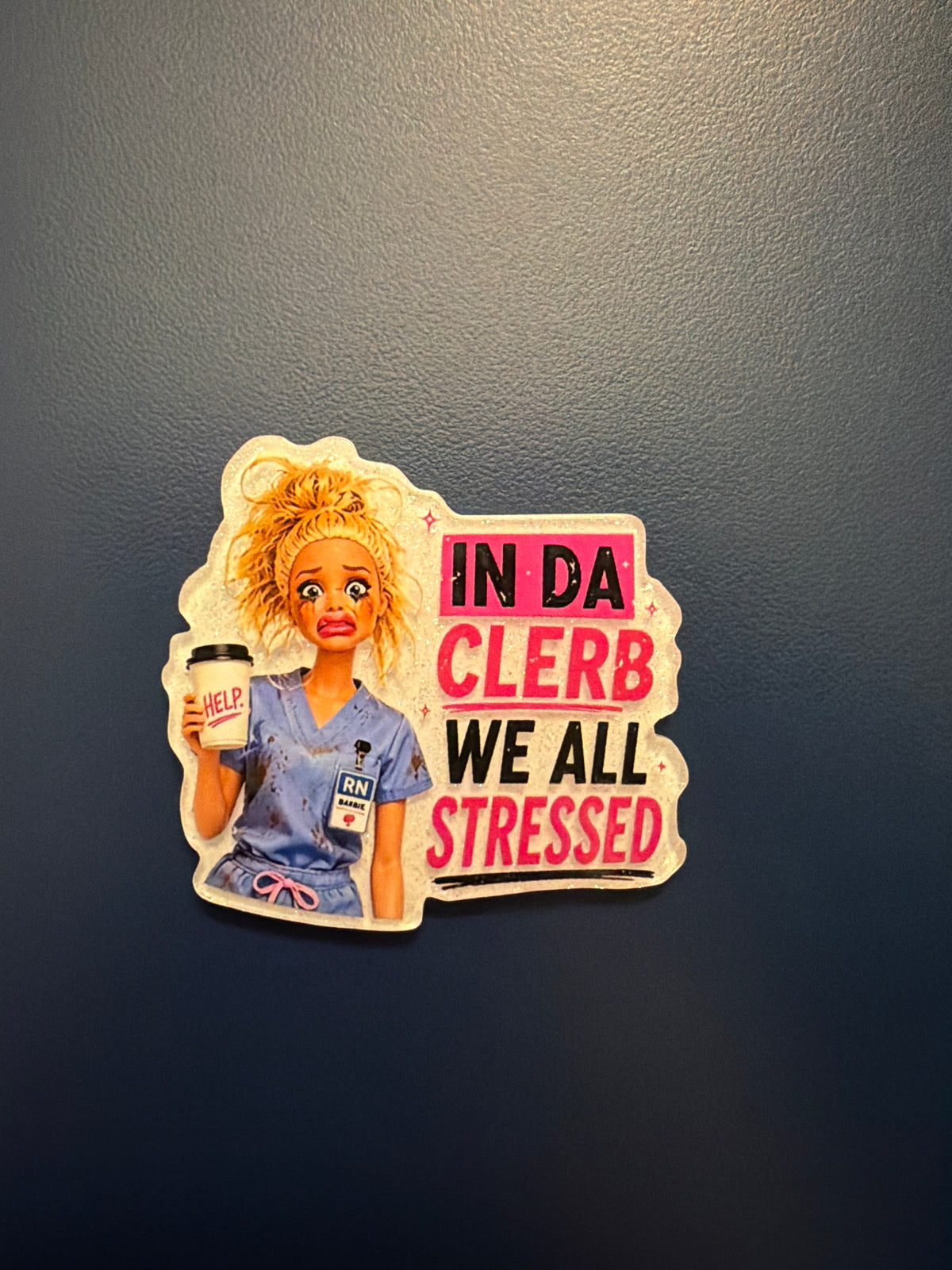 In da clerb we all stressed badge reel