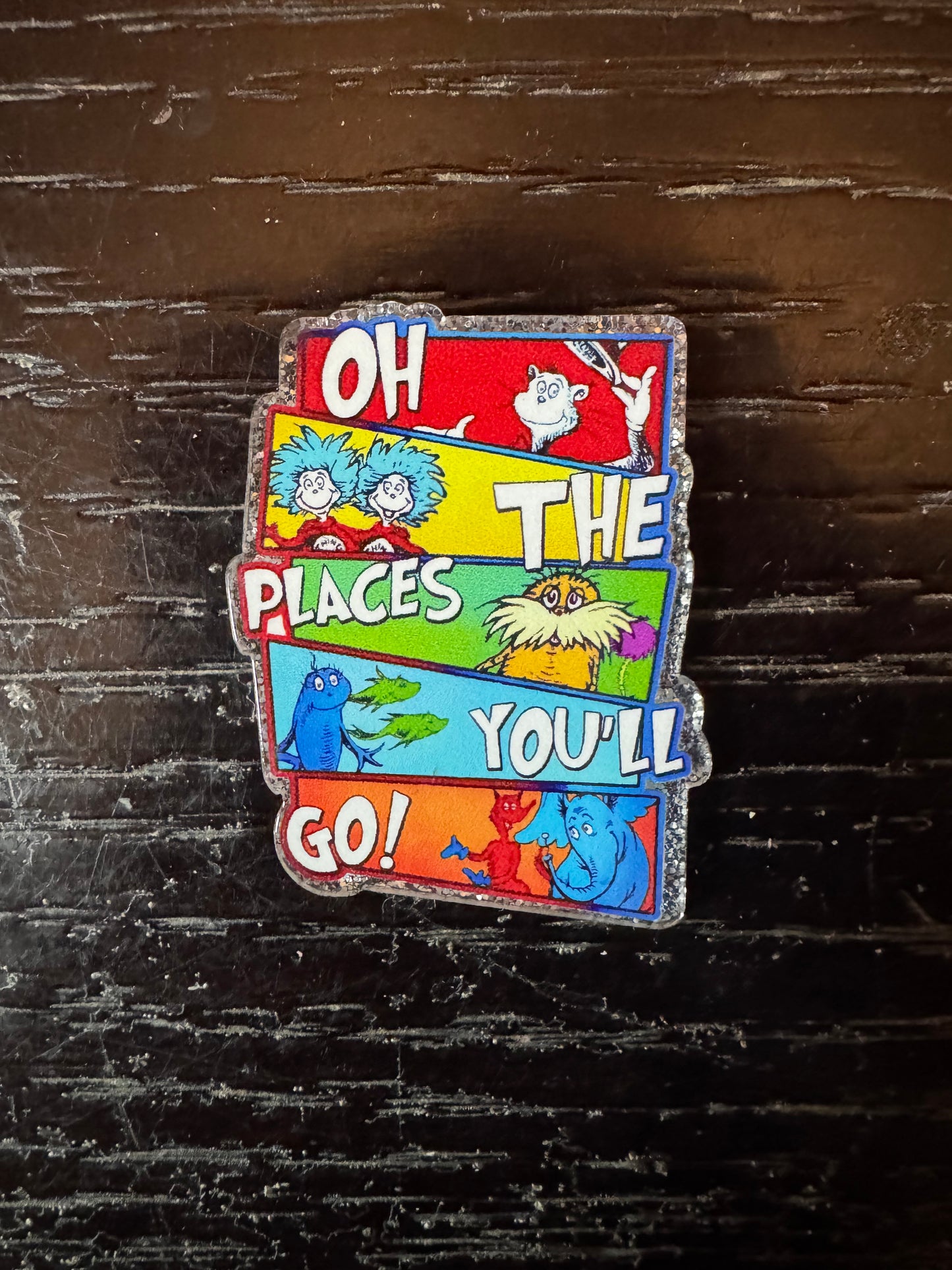 Dr. Seuss badge reel