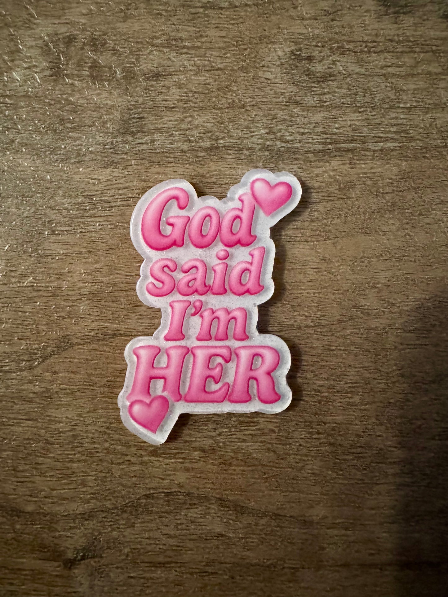 God said I’m her badge reel