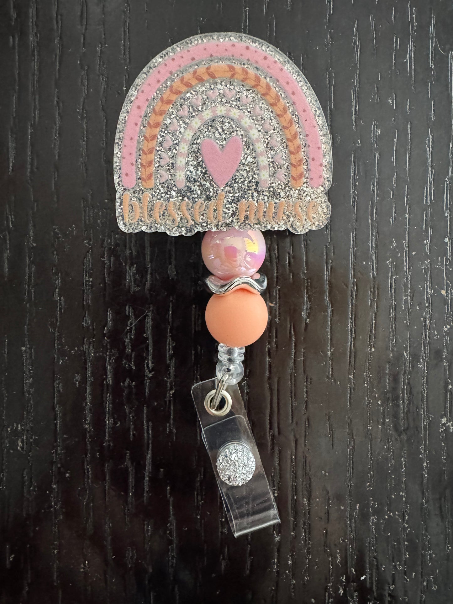 Blessed Nurse badge reel