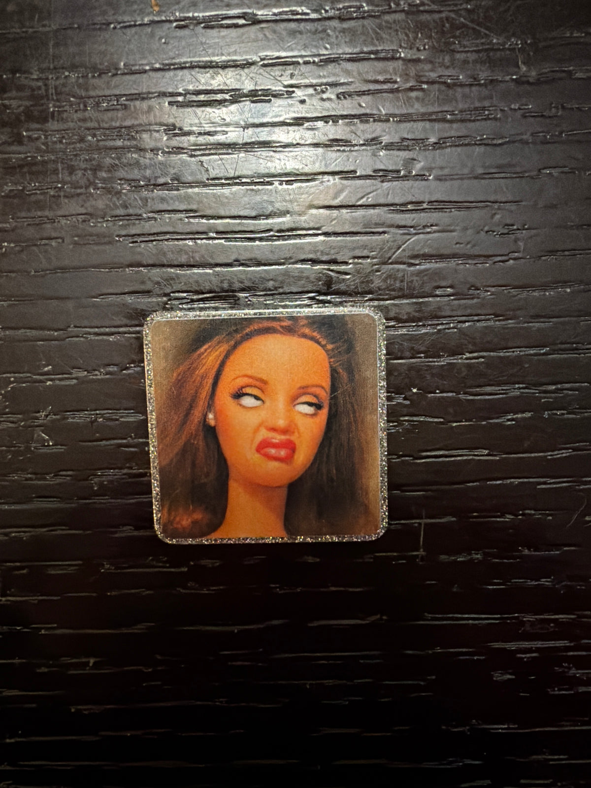 Barbie badge reel