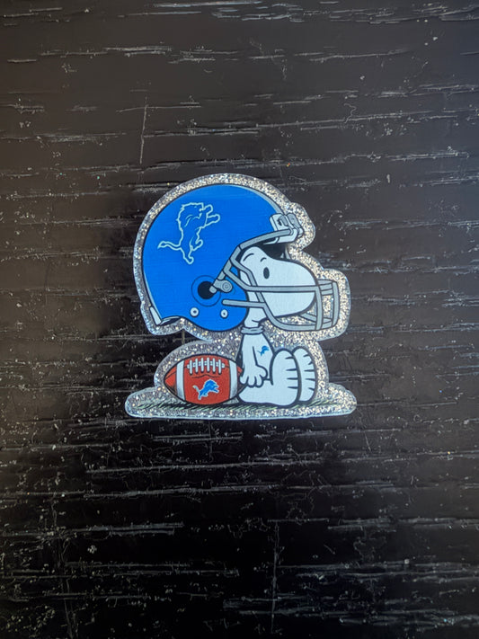 Lions badge reel