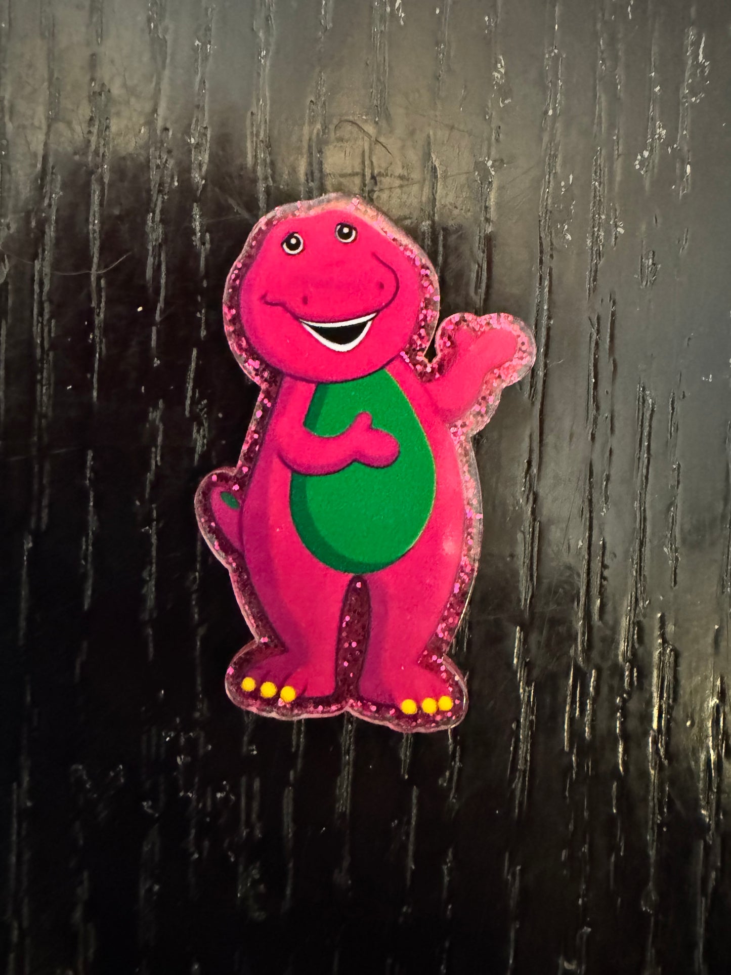 Barney badge reel