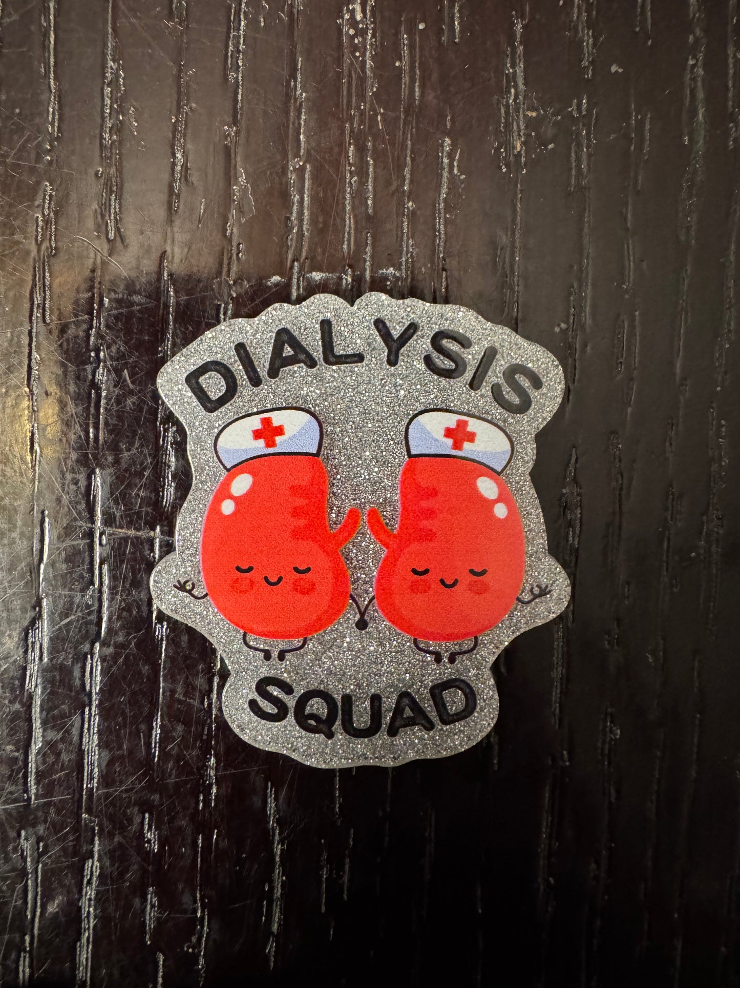 Dialysis squad badge reel