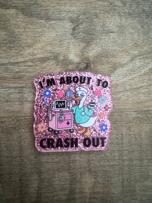 I’m about to crash out badge reel
