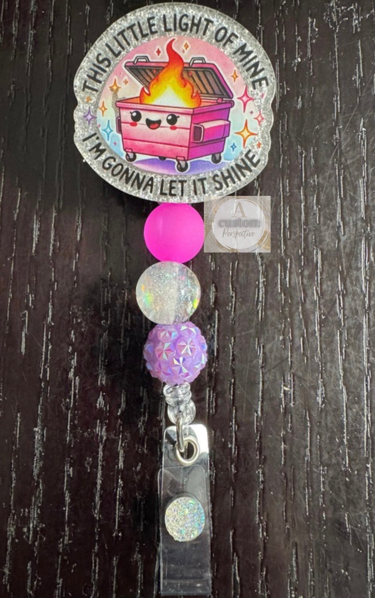This little light of mine badge reel