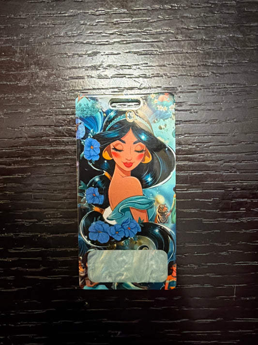 Princess Jasmine vertical badge buddy