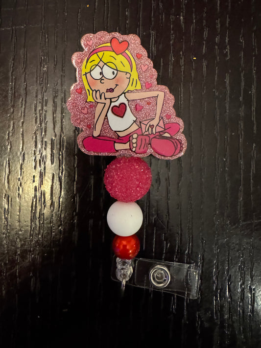 Lizzie McGuire badge reel