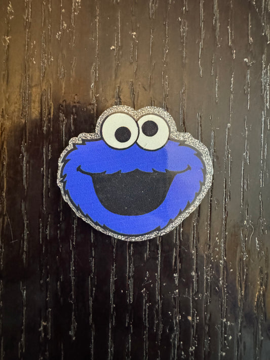 Cookie Monster badge reel