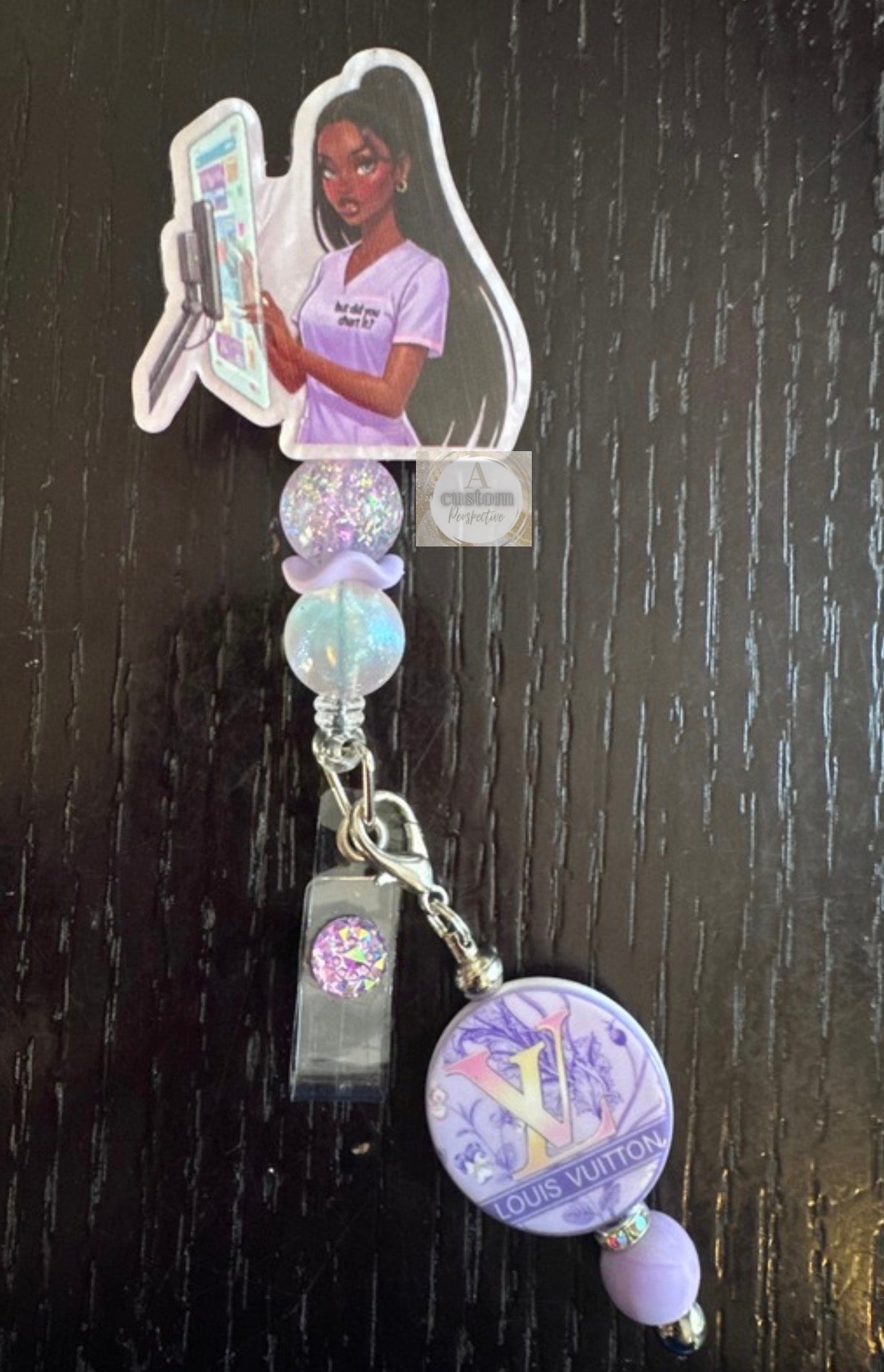 Nurse badge reel (but did you chart it)