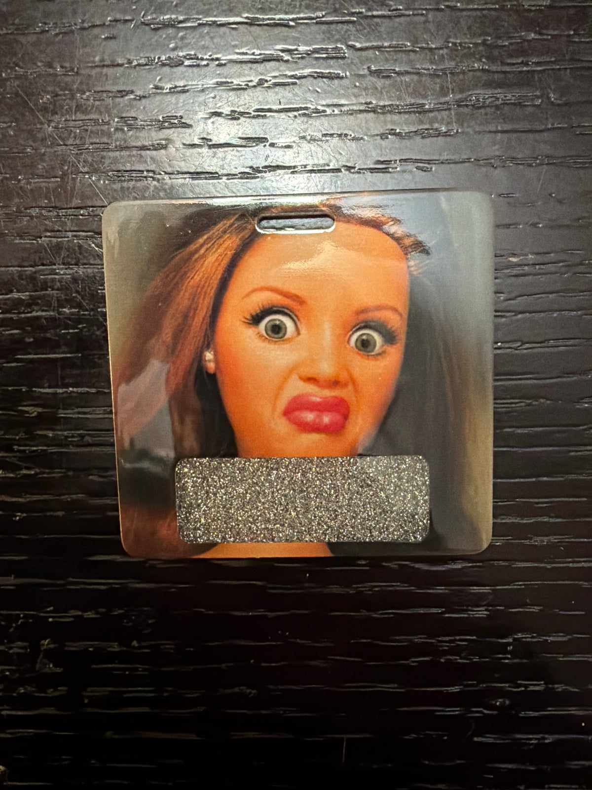 Barbie badge buddy