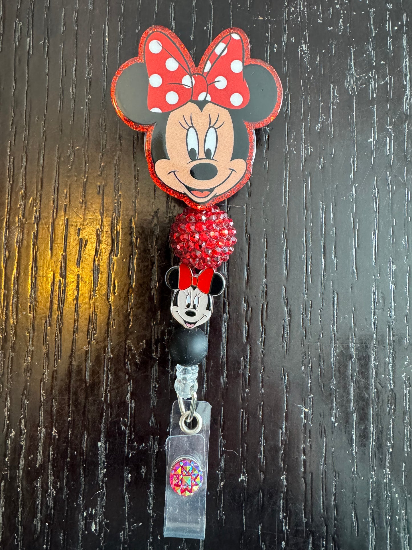 Minnie badge reel