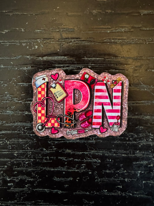 LPN  badge reel