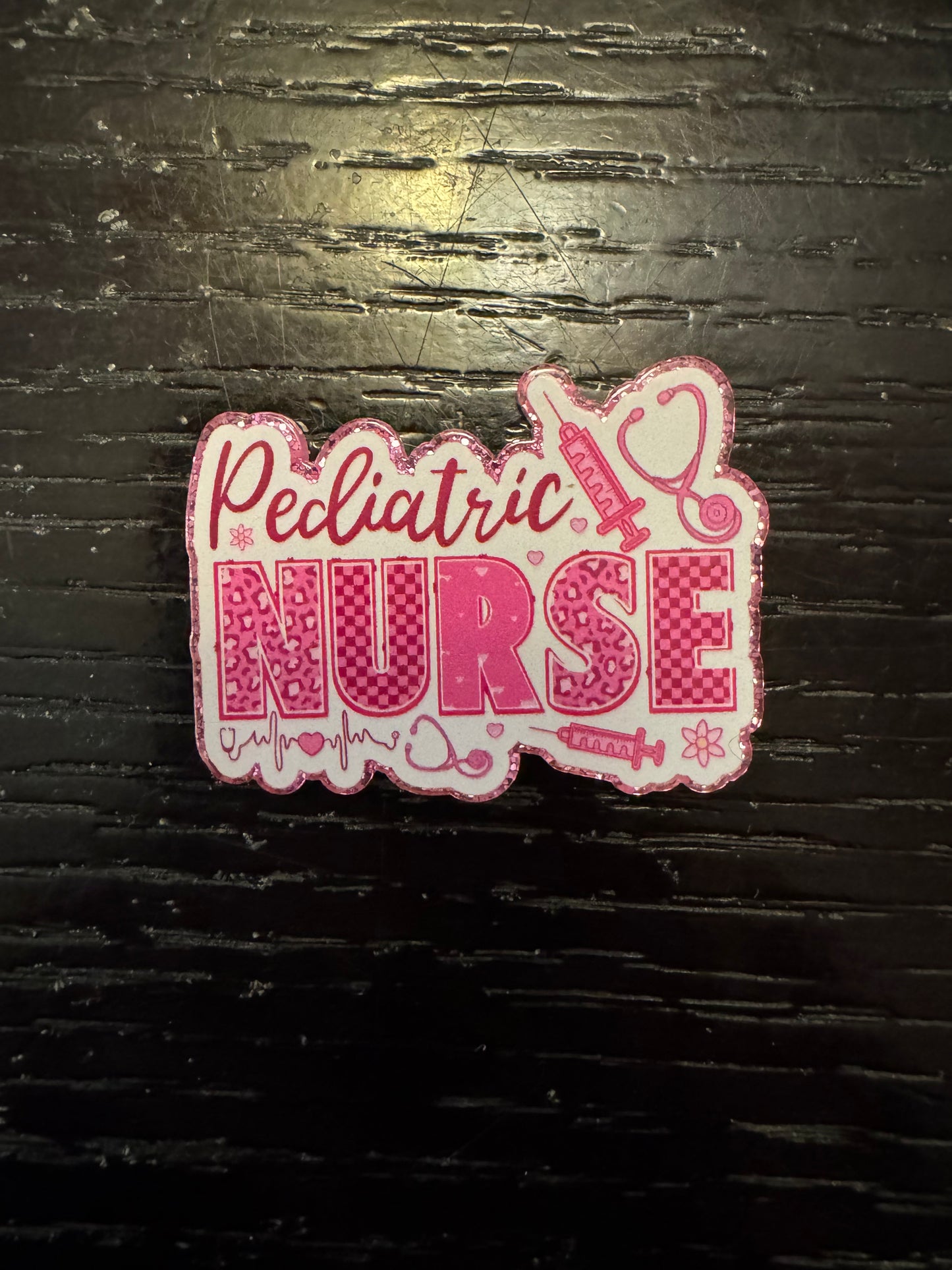 Pediatric nurse badge reel