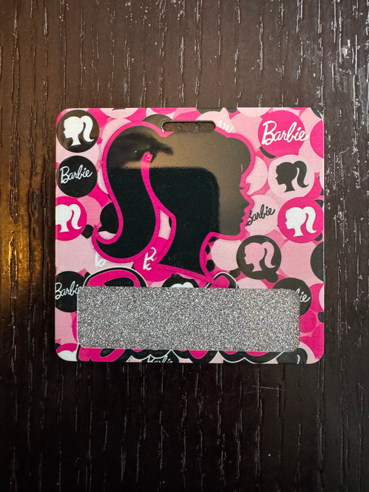 Barbie badge buddy