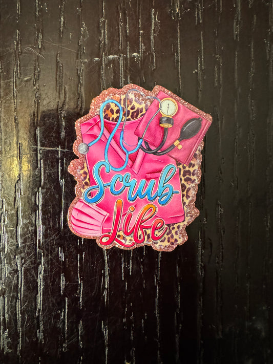 Scrub life badge reel