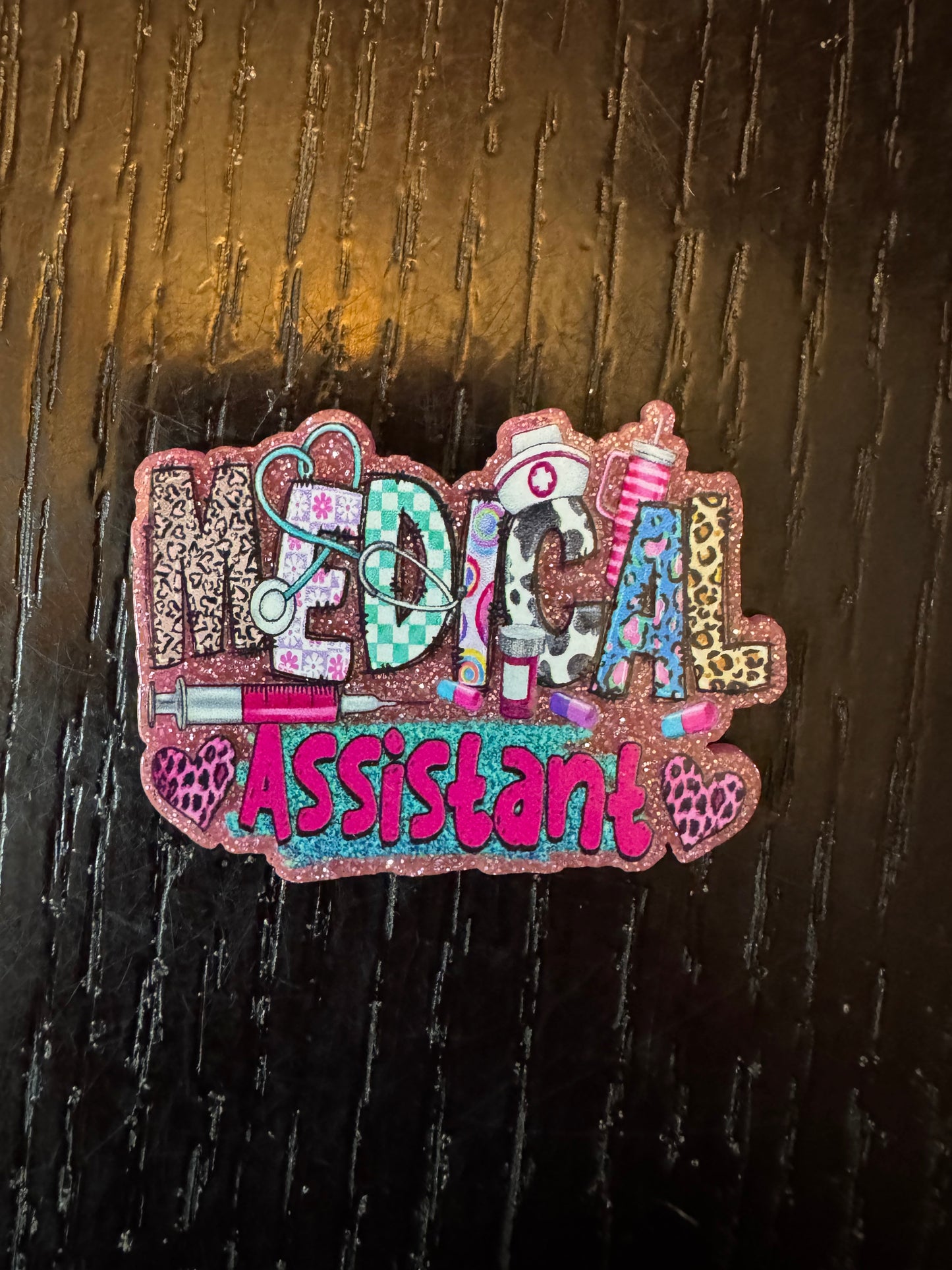 Medical assistant badge reel
