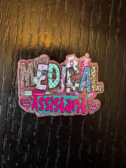 Medical assistant badge reel