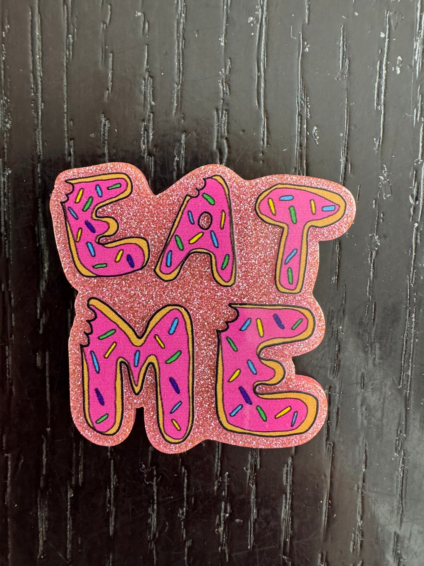 Eat me badge reel