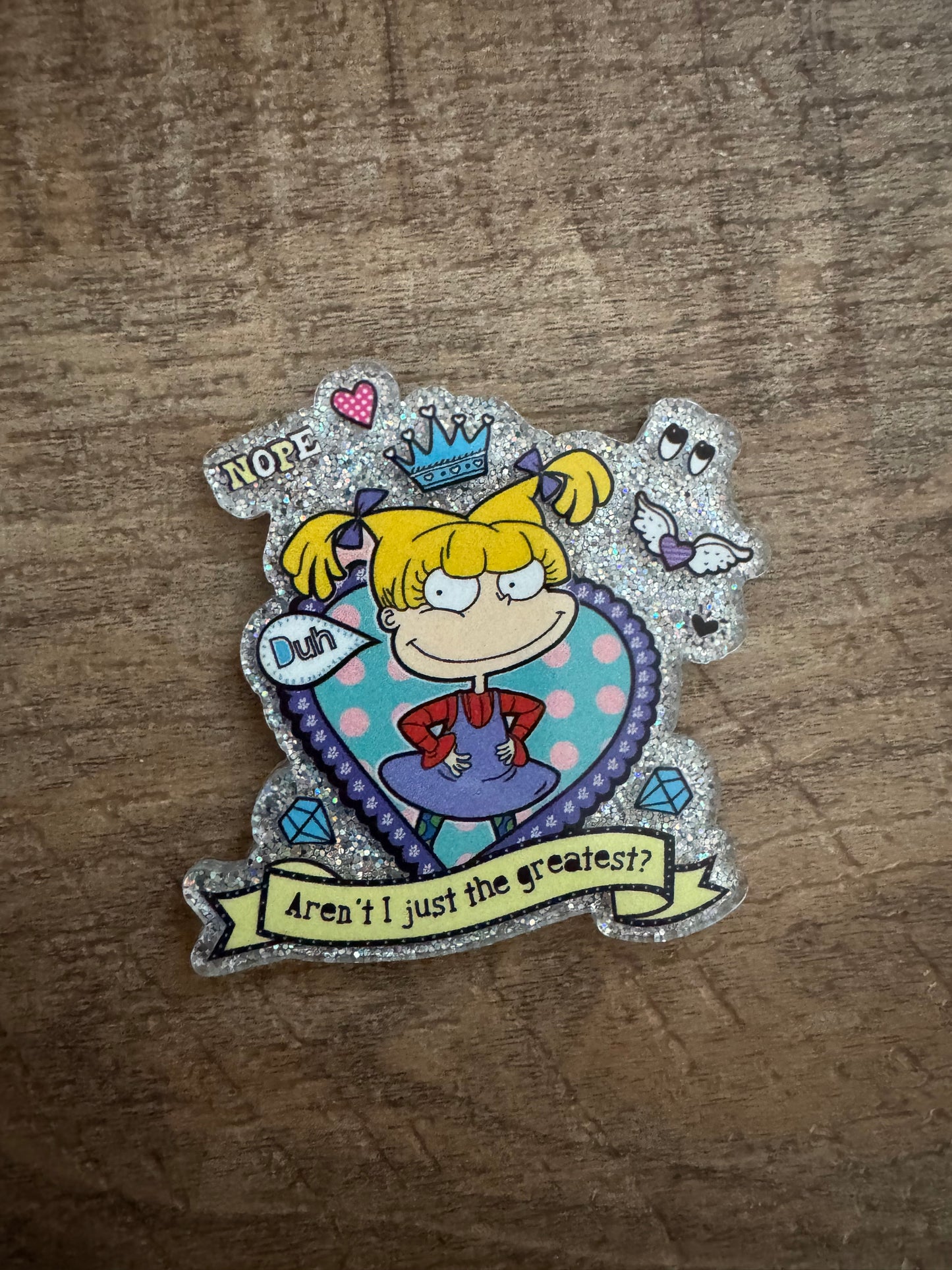 Angelica badge reel