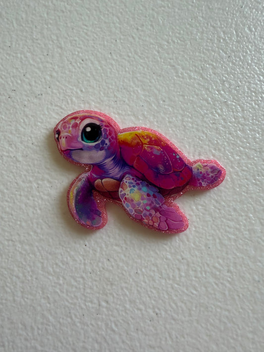 Turtle badge reel