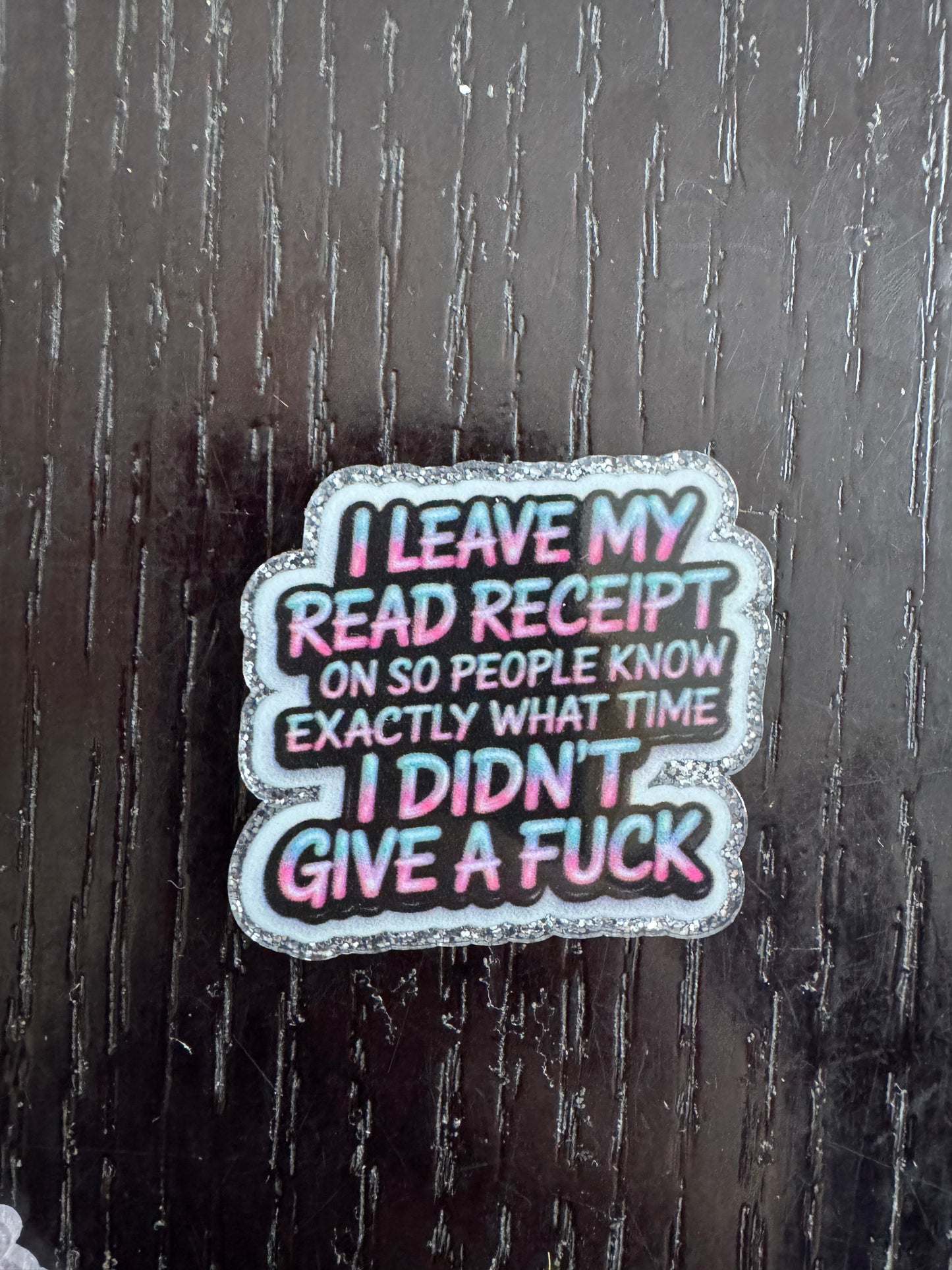 Read receipt badge reel