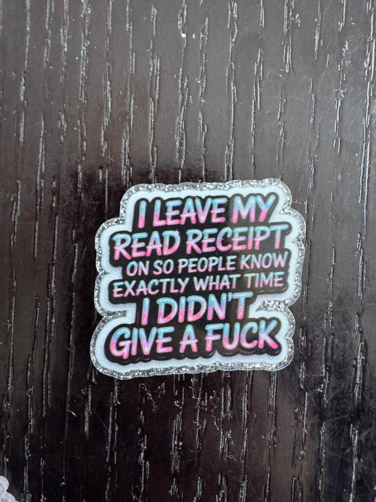 Read receipt badge reel
