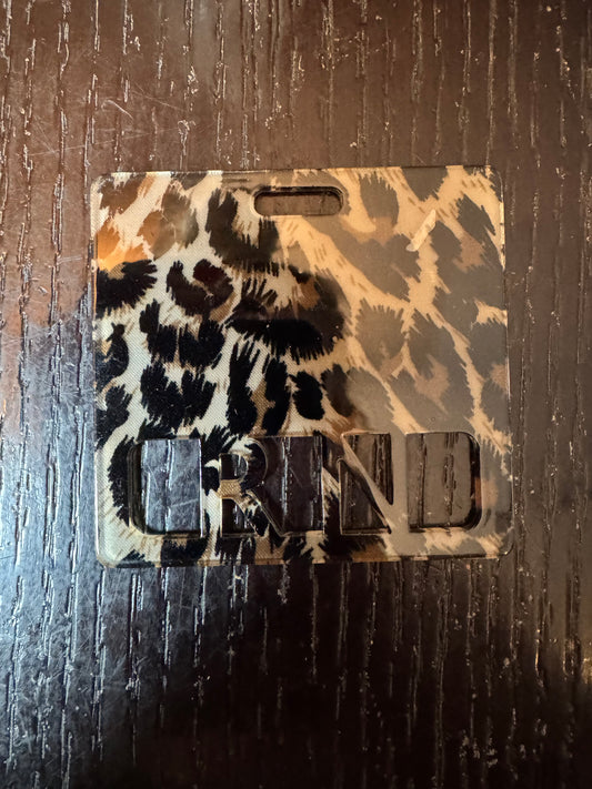 RN leopard badge buddy