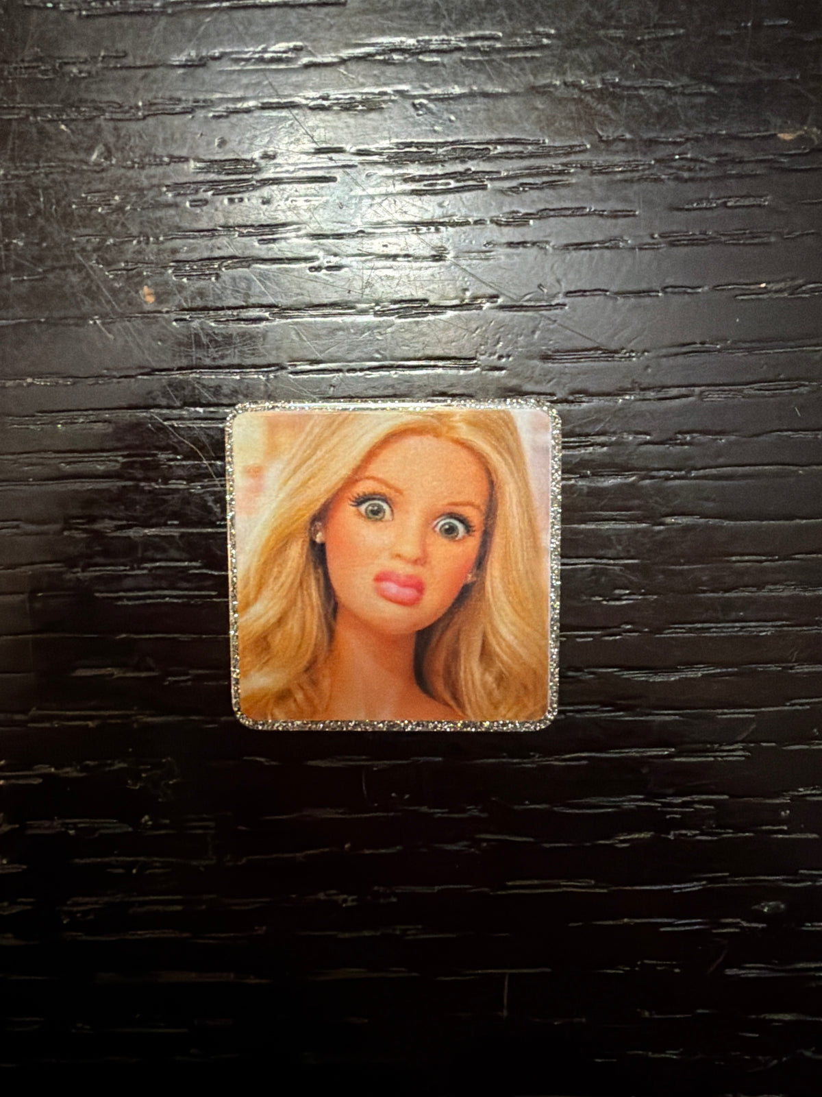 Barbie badge reel
