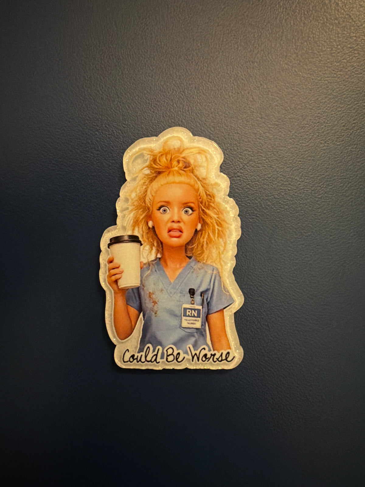 Barbie RN badge reel
