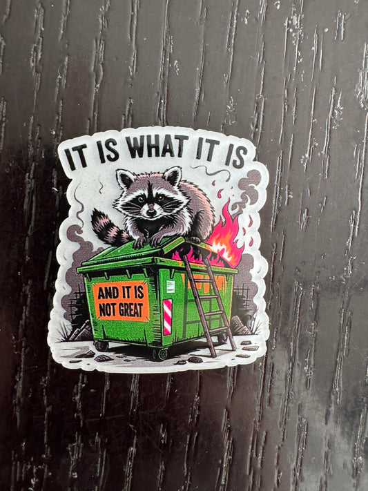 It is what it is badge reel
