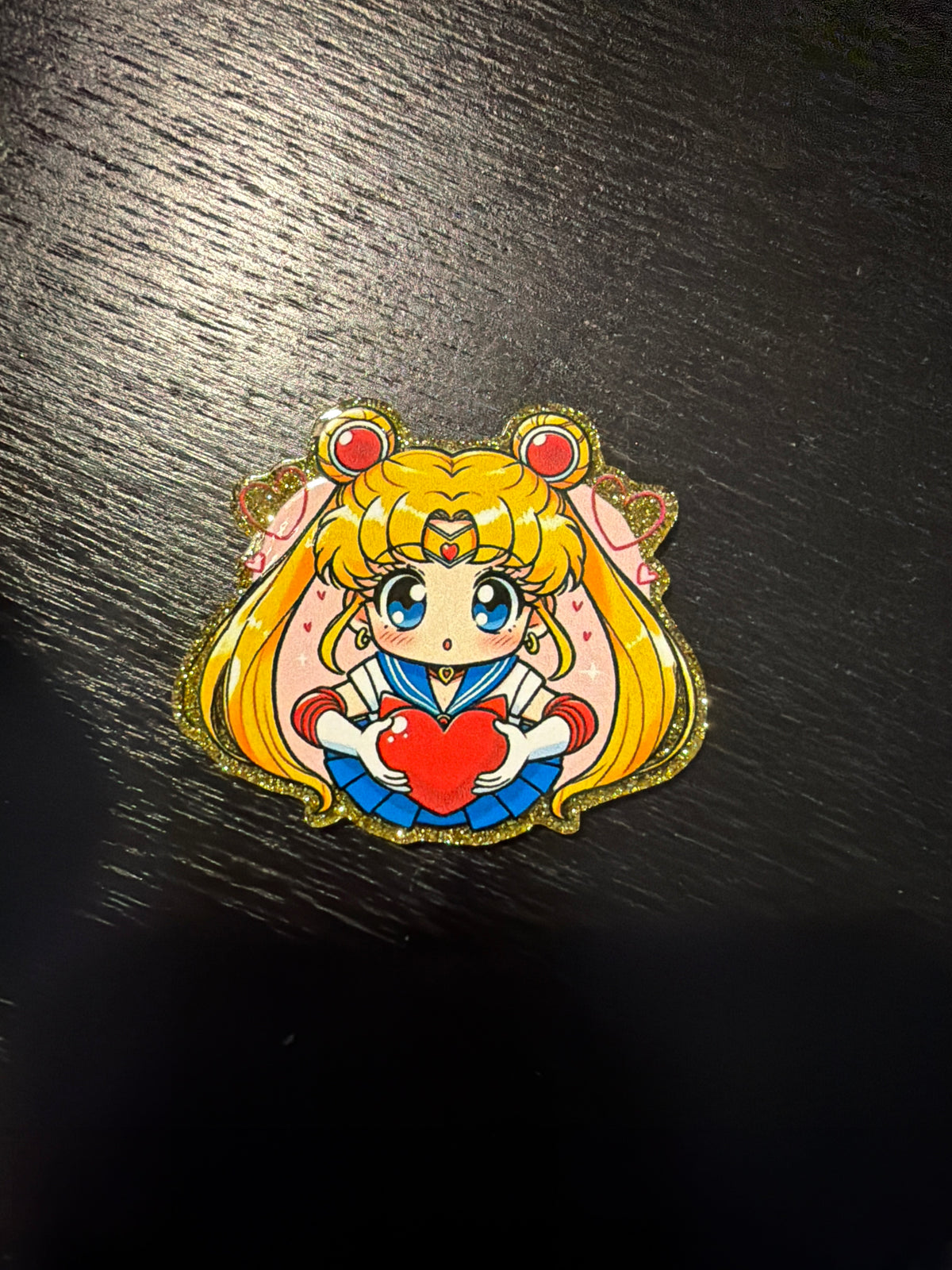 Sailor Moon badge reel