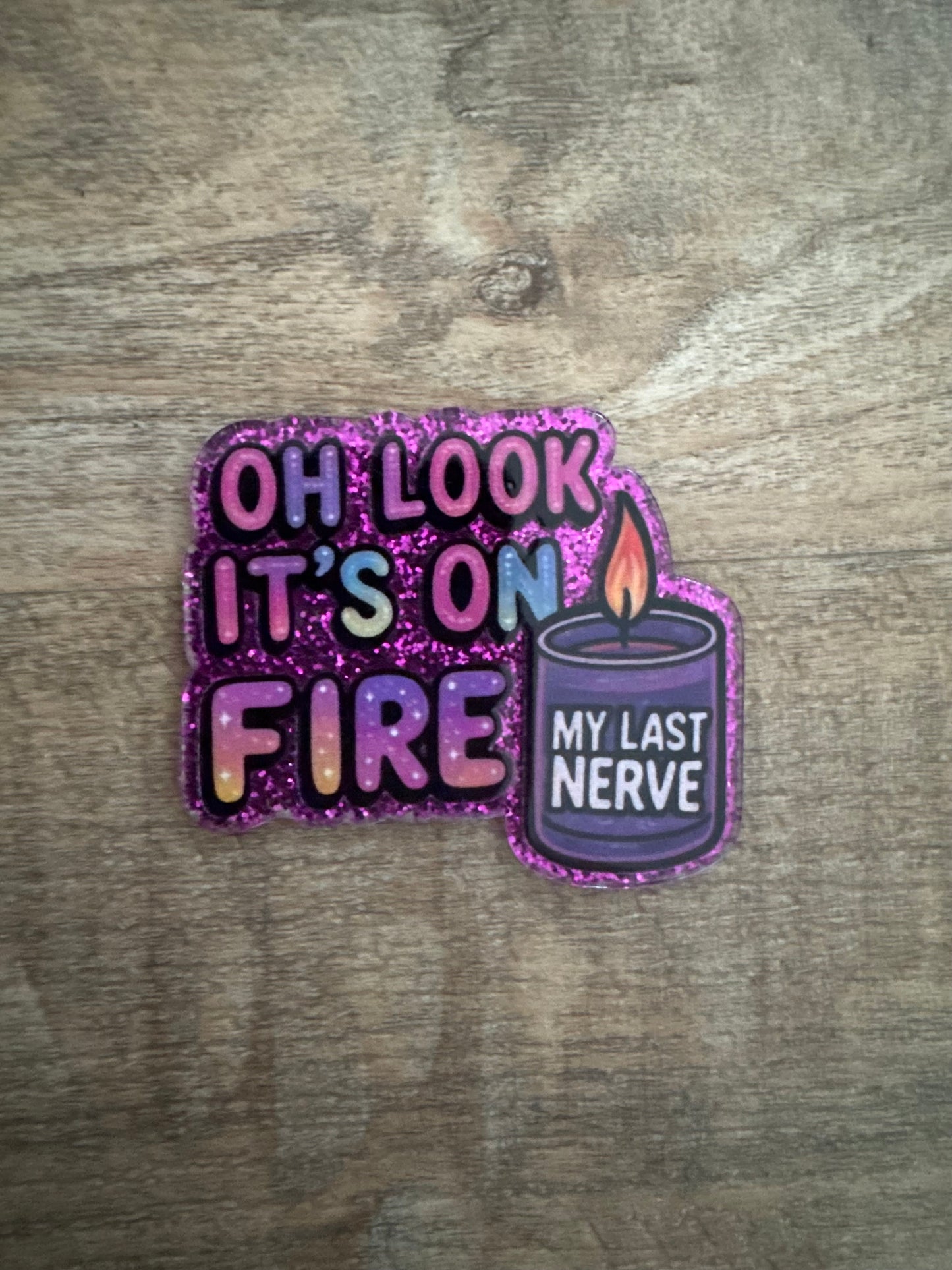 Oh look it’s on fire badge reel