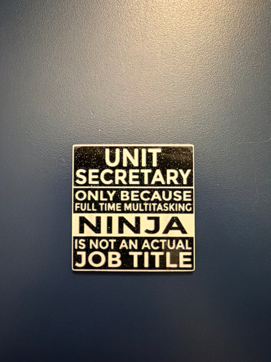 Unit Secretary badge reel