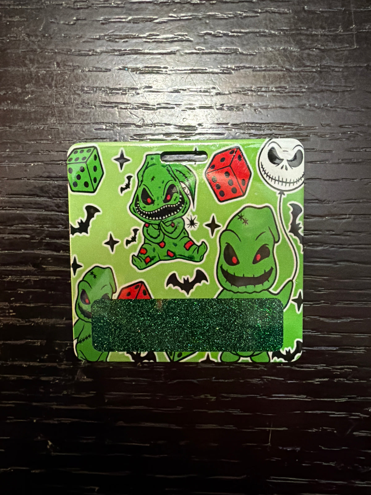 Oogie Boogie badge buddy