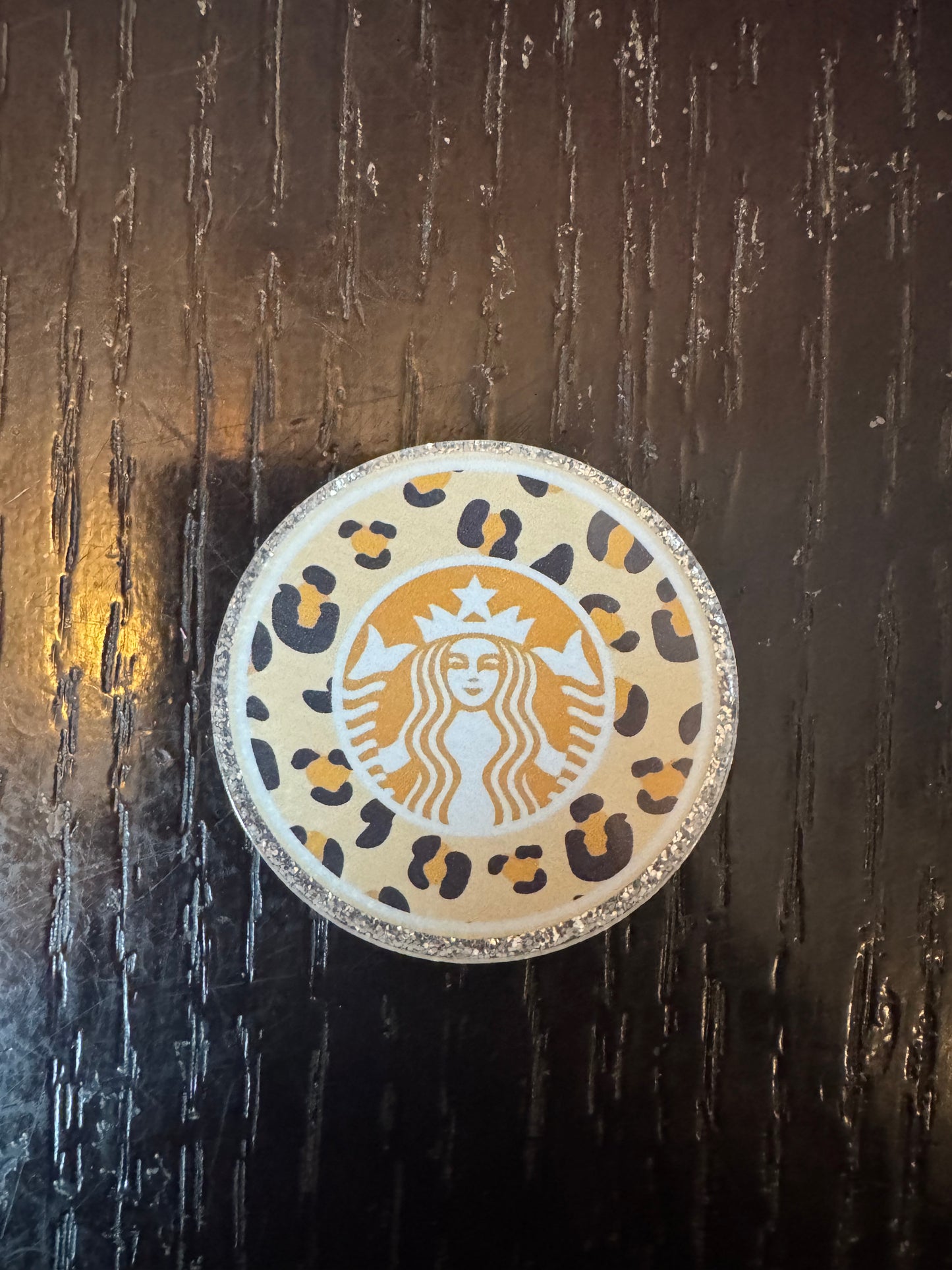 Starbucks badge reel