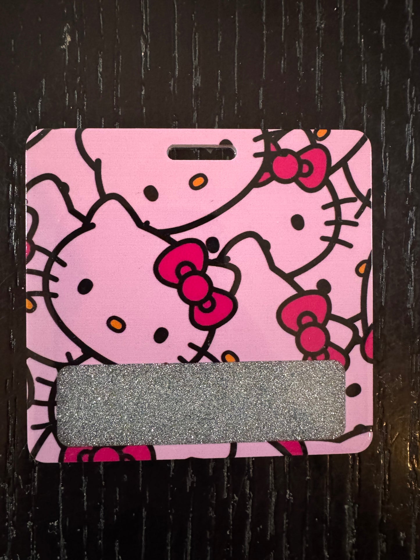 Hello Kitty badge buddy