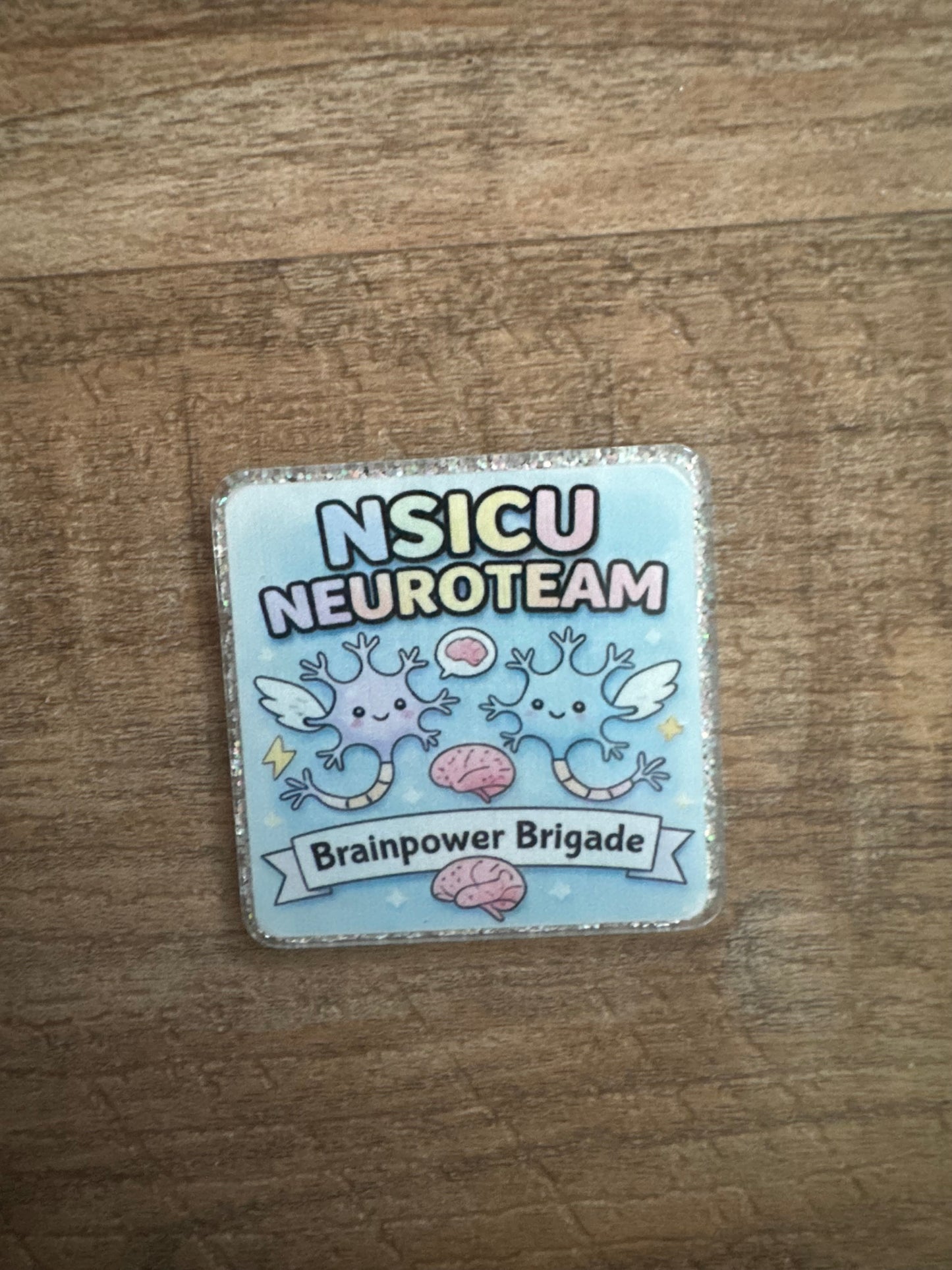NSICU badge reel