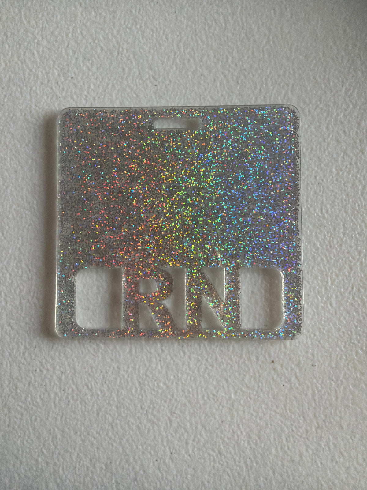 RN badge buddy (iridescent)