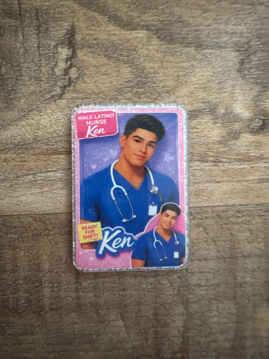 Barbie Ken badge reel