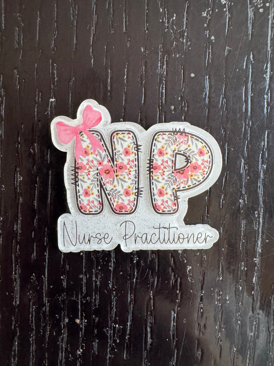 Nurse practitioner badge reel
