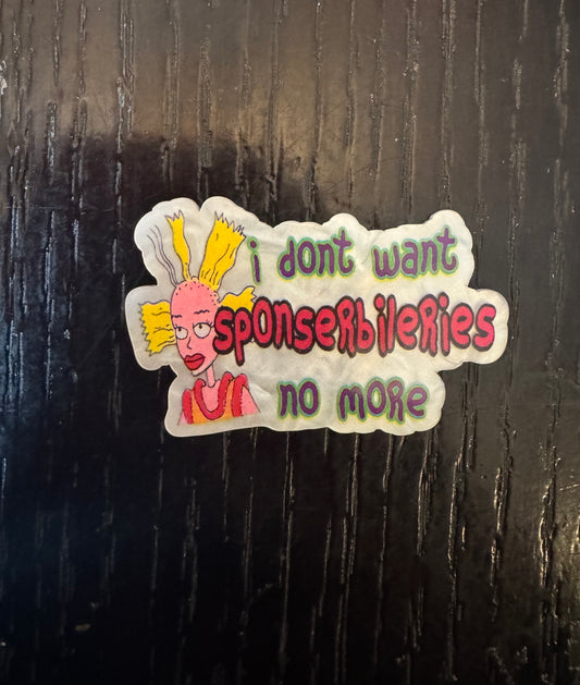 Sponserbileries badge reel