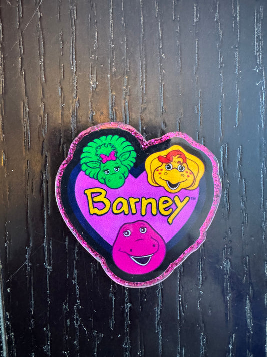 Barney badge reel