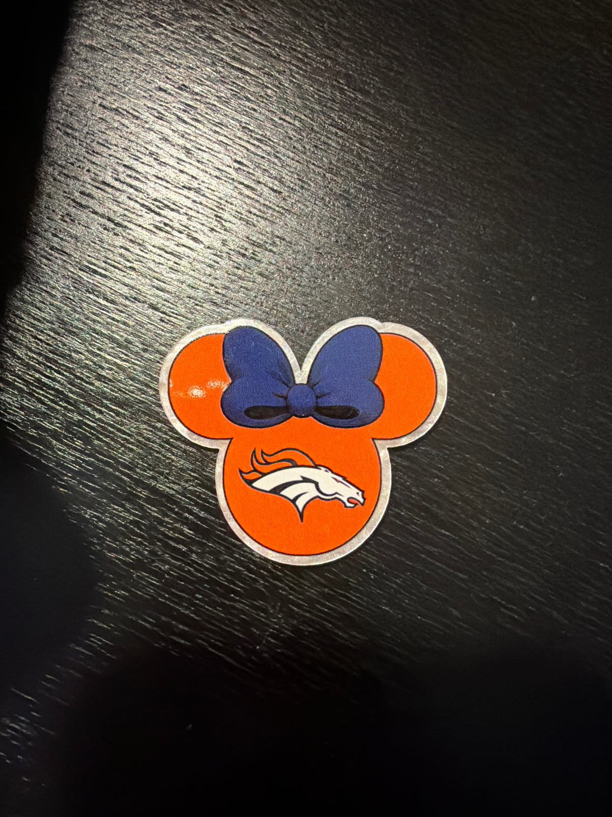 Broncos badge reel