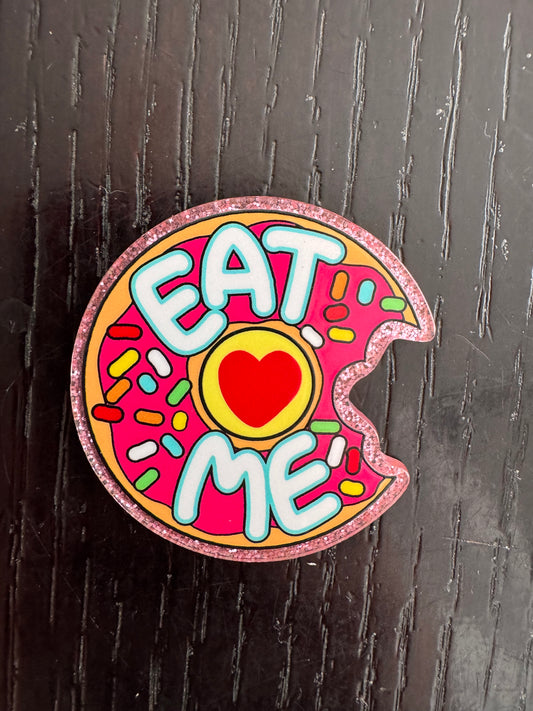 Eat me badge reel